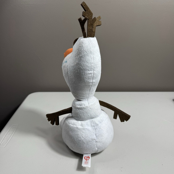 Ty Beanie Babies Disney Frozen Snowman Olaf 7" Plush Stuffed Toy - Picture 5 of 7